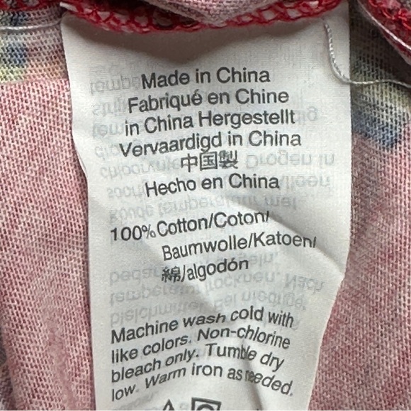 Crewcuts red plaid ruffle girls top size 12 - Picture 6 of 6